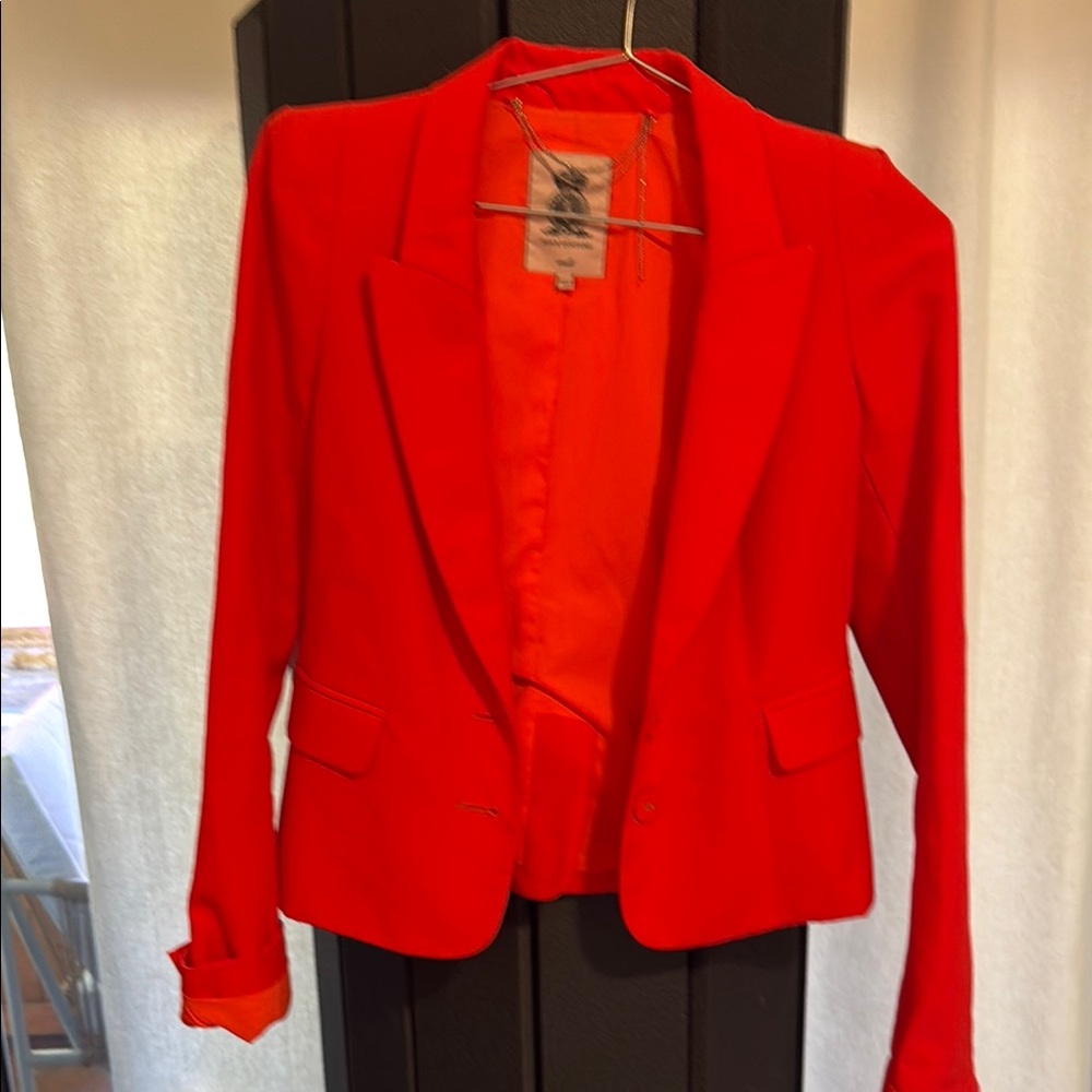 Women's Red Blazer